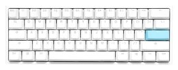 Ducky DKON2061ST klawiatura Gaming USB QWERTY Amerykański międzynarodowy Biały