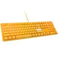 Ducky One 3 Yellow Gaming Keyboard, RGB LED - MX-Blue (USA)