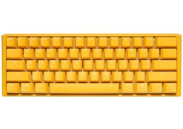 Ducky One 3 Yellow Mini klawiatura Gaming USB Niemiecki Żółty