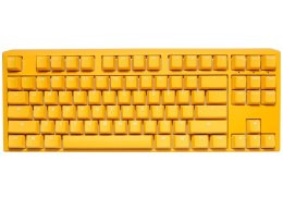 Ducky One 3 Yellow TKL klawiatura Gaming USB Niemiecki Żółty