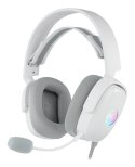 GAMIAC HS71 Zestaw słuchawkowy Przewodowa Opaska na głowę Gaming USB Type-C Biały