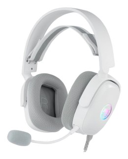 GAMIAC HS71 Zestaw słuchawkowy Przewodowa Opaska na głowę Gaming USB Type-C Biały
