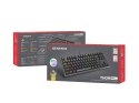 GENESIS Thor 404 TKL klawiatura Gaming USB QWERTY Amerykański międzynarodowy Czarny