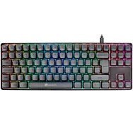 Klawiatura Gamingowa GAMIAC TKL90G, Kailh Red -/szary