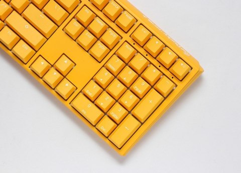 Klawiatura gamingowa Ducky One 3 Yellow GATA-1746 RGB LED - MX-Clear (US)