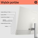 HP AIO 24-cr0184nw Ryzen 5 7520U 23.8"FHD IPS 250nits AG 16GB LPDDR5 SSD512 Radeon 610M Cam720p kB+Mouse NoOS Shell White 2Y