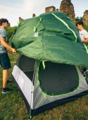 Husky Namiot turystyczny dwuosobowy BIZAM 2 PLUS, 145 x 290 x 120 cm, 3,6kg zielony