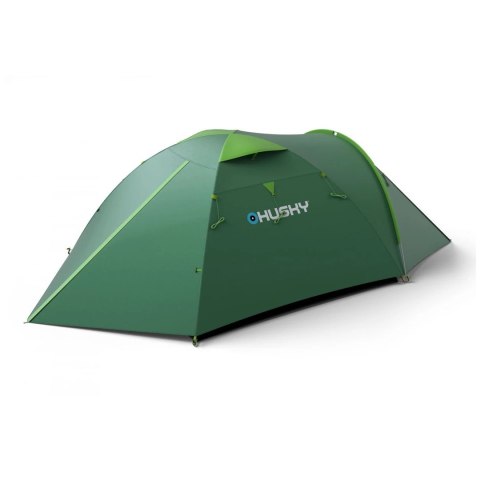 Husky Namiot turystyczny trzyosobowy BIZON 3 PLUS, 220 x 410 x 130 cm, 5,2kg zielony