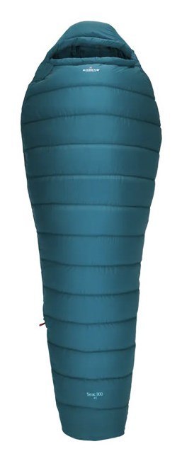 Robens Serac 300 Dorosły Śpiwór pół prostokątny Nylon, Poliester Niebieski