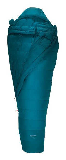 Robens Serac 300 Dorosły Śpiwór pół prostokątny Nylon, Poliester Niebieski