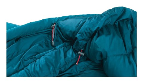 Robens Serac 300 Dorosły Śpiwór pół prostokątny Nylon, Poliester Niebieski
