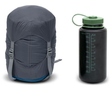 Robens Serac 300 Dorosły Śpiwór pół prostokątny Nylon, Poliester Niebieski