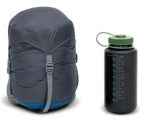 Robens Serac 600 Dorosły Śpiwór pół prostokątny Nylon, Poliester Niebieski