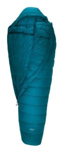 Robens Serac 600 Dorosły Śpiwór pół prostokątny Nylon, Poliester Niebieski