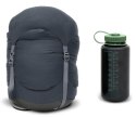 Robens Snowfall II Dorosły Śpiwór pół prostokątny Nylon, Poliester Zielony