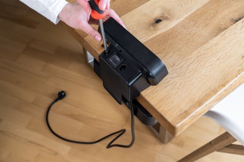 Brennenstuhl Duplex Gniazdo stołowe 1x USB A & C, 10x Schuko