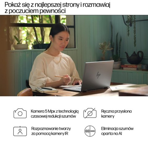 HP Envy x360 14-fa0016nw Ryzen 7 8840HS 14"WUXGA Touch 300nits 16GB LPDDR5-6400 SSD512 Radeon 780M Cam 5 Mpx IR 59Wh Win11 Meteo