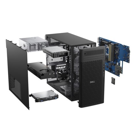 Komputer DELL Pro Max FCT2250 T2 Intel Core Ultra 7 265 32GB DDR5-SDRAM 1TB SSD NVIDIA RTX A1000 Win11Pro Tower PC Black