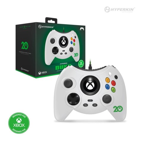 Kontroler Hyperkin Duke Przewodowy Biały XBOX
