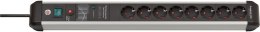 Listwa przeciwprzepięciowa Brennenstuhl 1391010800, aluminium (elok), czarna