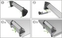 Listwa zasilająca Brennenstuhl Steckdosenleiste ALU-Office-Line 4gn. 1,8m USB