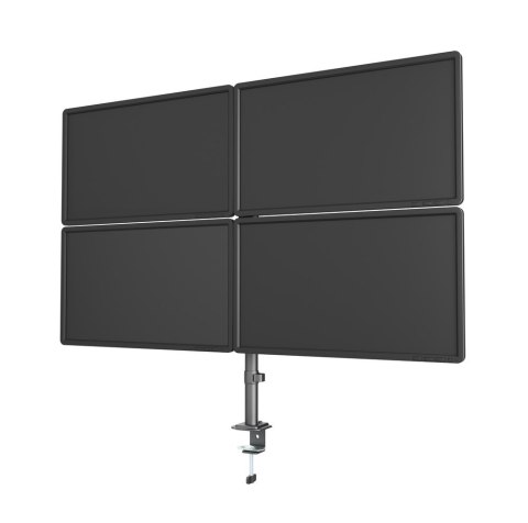 GEMBIRD BIURKOWE RAMIĘ/UCHWYT DLA CZTERECH MONITORÓW (REGULOWANE), 13"- 32"