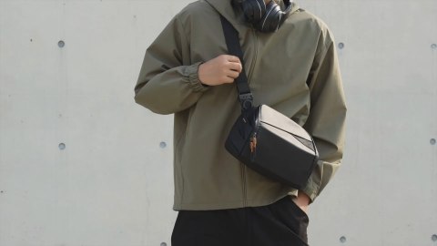 Inateck FB02001 Poliester Czarny Unisex Torba na ramię