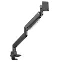 MACLEAN UCHWYT BIURKOWY DO MONITORA LCD 17-57", 27KG, VESA MAX 200X200 PODWÓJNE RAMIĘ MC-968