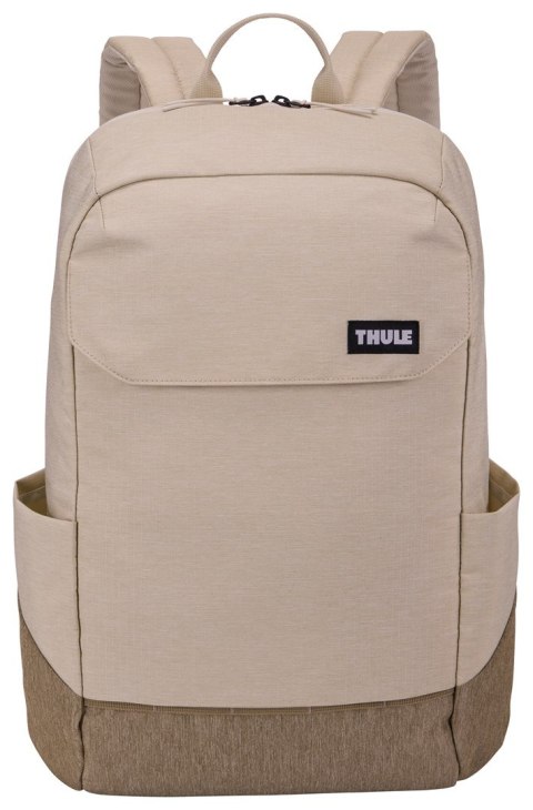 Thule | Lithos | Plecak 20L | Pasuje do rozmiaru 16" | Plecak na laptopa | Pelikan Szary/Wyblakły Khaki