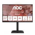 AOC 24E4U monitor komputerowy 60,5 cm (23.8") 1920 x 1080 px Full HD LED Czarny