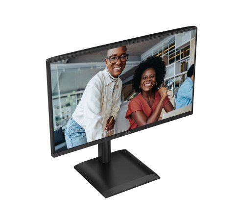 AOC 24E4U monitor komputerowy 60,5 cm (23.8") 1920 x 1080 px Full HD LED Czarny