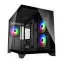 COUGAR CGR-2QA6B-RGB Mini Tower Czarny