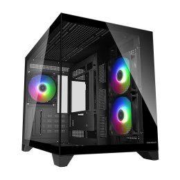 COUGAR CGR-2QA6B-RGB Mini Tower Czarny