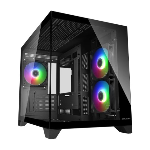 COUGAR CGR-2QA6B-RGB Mini Tower Czarny