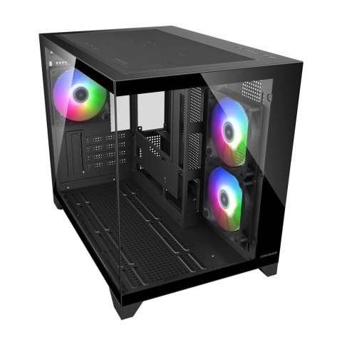COUGAR CGR-2QA6B-RGB Mini Tower Czarny