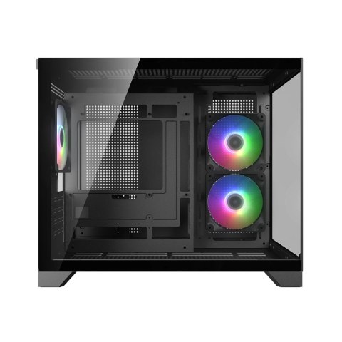 COUGAR CGR-2QA6B-RGB Mini Tower Czarny