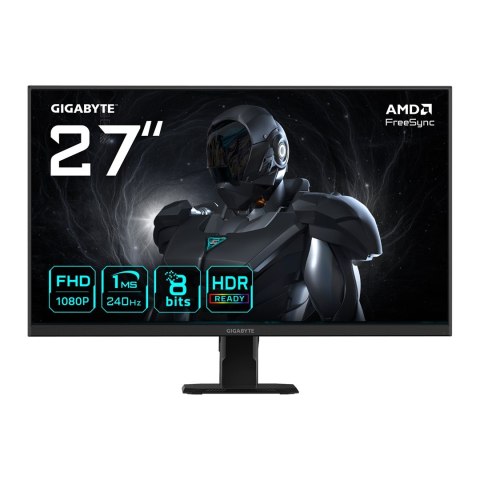 GIGABYTE GS27F2 monitor komputerowy 68,6 cm (27") 1920 x 1080 px Full HD LCD Czarny