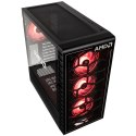Kolink Observatory Y AMD SE ARGB Midi Tower Czarny, Przezroczysty