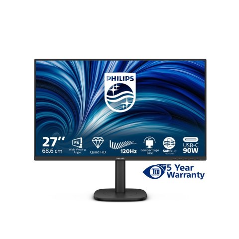 Monitor Philips 68,5 cm (27,0 cala) 27B2U3601 16:09 HDMI+DP+USB-C IPS