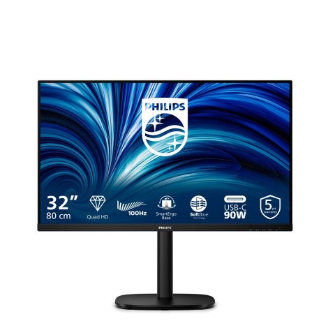 Monitor Philips 80.0cm (31.5") 32B2U3601 16:09 HDMI+DP+USB-C