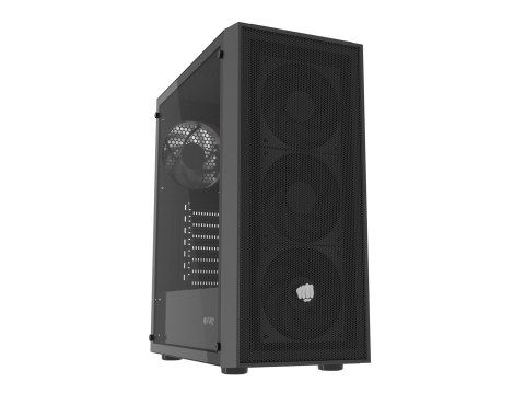 OBUDOWA FURY SHOBO SH8F MIDI TOWER Z OKNEM CZARNA