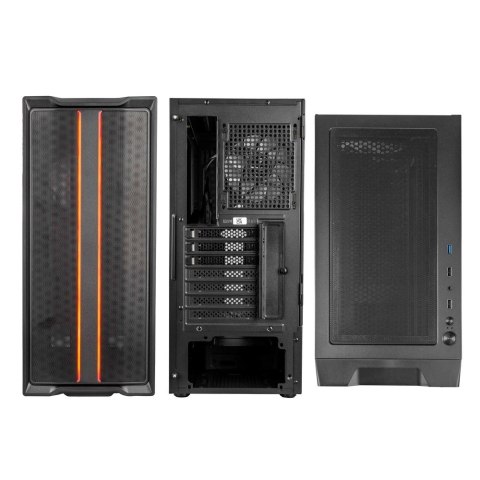 Obudowa Kolink Inspire K12 ARGB Midi-Tower - czarny