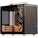 Obudowa komputerowa JONSPLUS MATX Handle Case Z20 - Black-Orange
