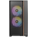 Antec FLUX REAR Midi Tower Czarny