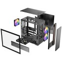 Antec FLUX REAR Midi Tower Czarny