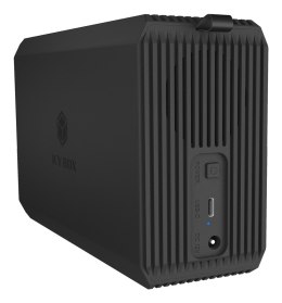 ICY BOX IB-RD3720-CU3 Obudowa HDD/SSD Czarny 2.5/3.5