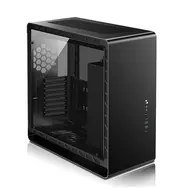 Jonsbo UMX6S E-ATX Midi-Tower, hartowane szkło - czarne