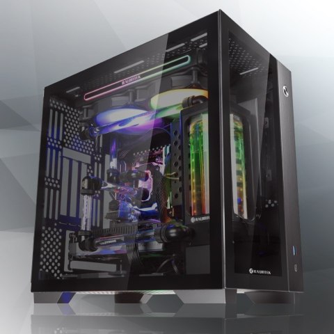 RAIJINTEK PAEAN Mini Mini Tower Czarny