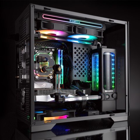 RAIJINTEK PAEAN Mini Mini Tower Czarny