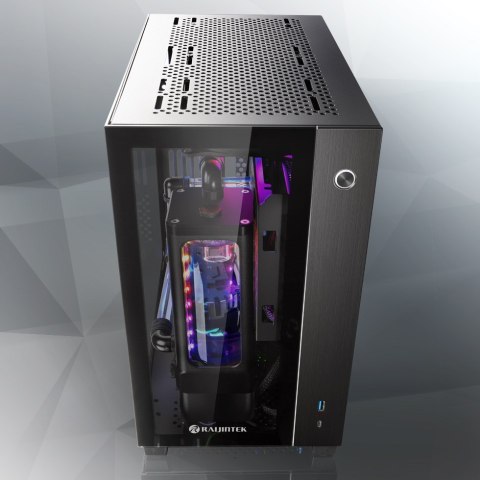 RAIJINTEK PAEAN Mini Mini Tower Czarny